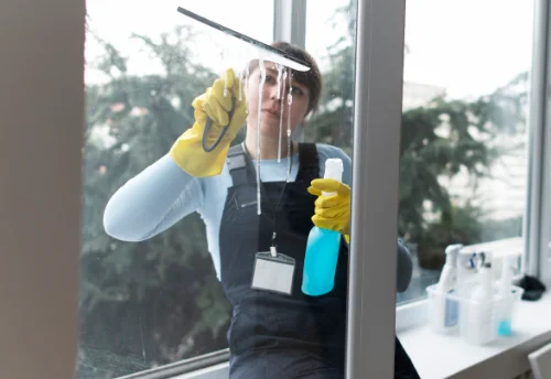 Nettoyage de vitres intérieures et extérieures à Brocas